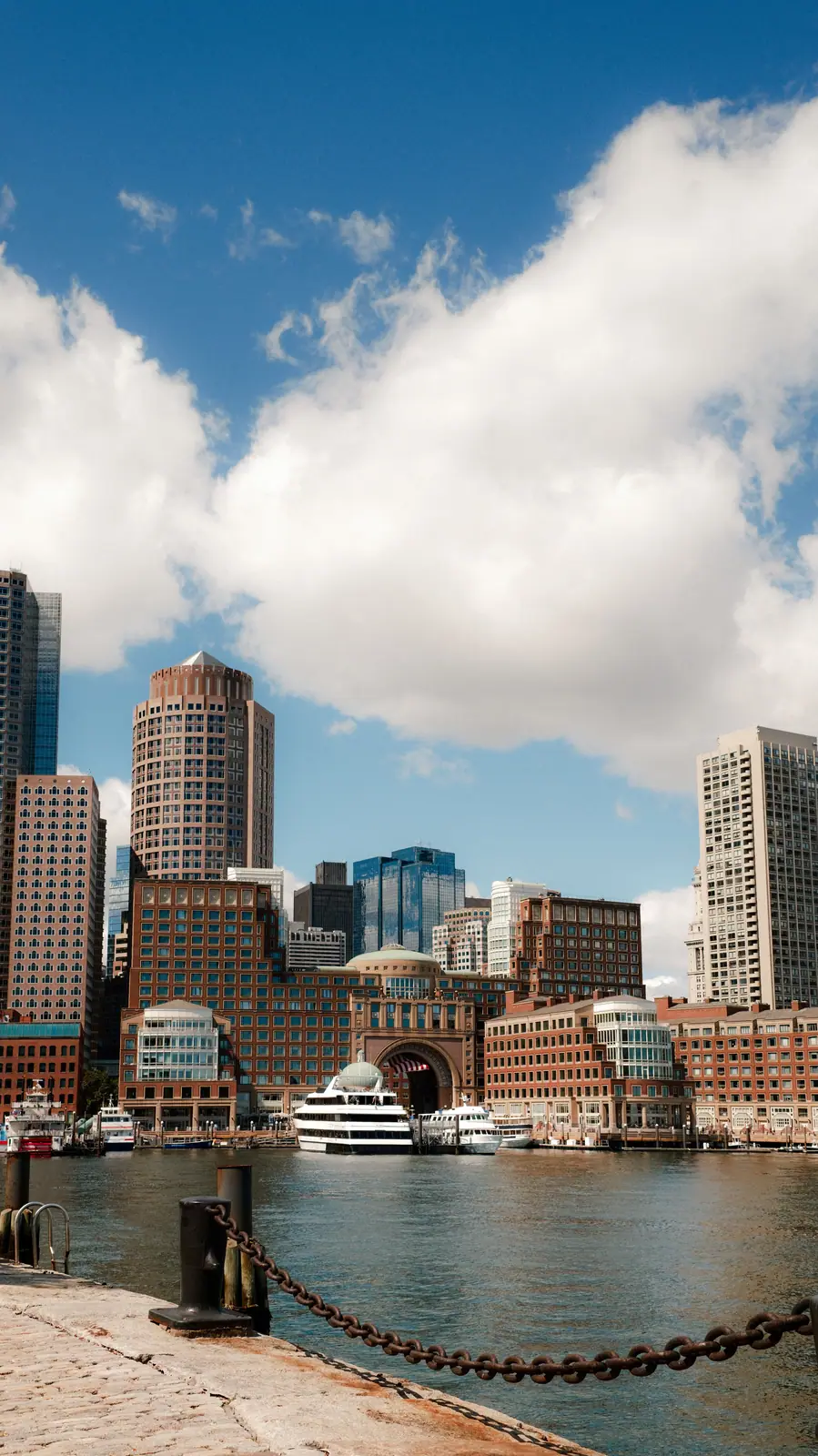 Rowes Wharf on the Boston waterfront